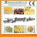 Double-screw Extruder Inflating Snacks Food Processing Line