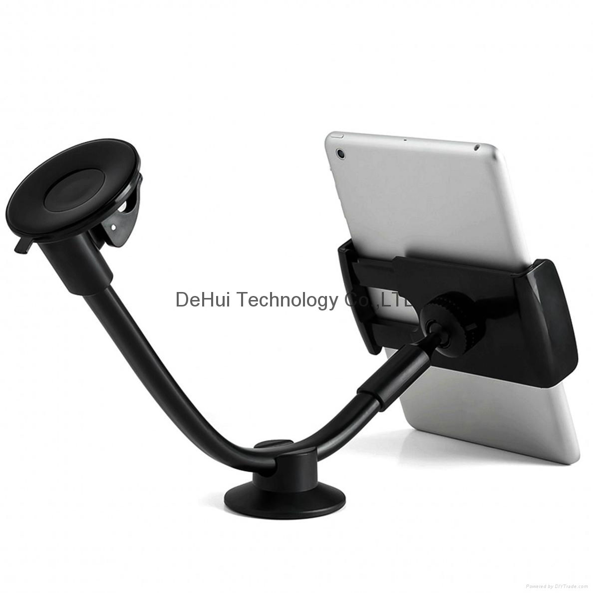 Universal 3in1 Long Arm Car Mount For Smart phone(3.5-5.5inch)/Tables(7-8inch)  5