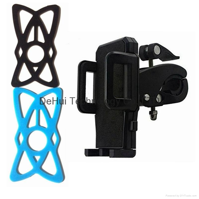Bike Phone Mount Bicycle Motorcycle handlebar Holder for Smartphone / Cell phone