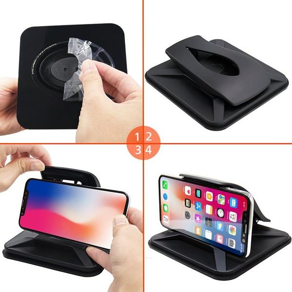 Dashboard Non-Slip Car Mount Holder for 3-7 inch smartphones / gps /cell phones  5