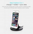 2A Fast Charging Aluminum Stand for Smartphones(8pin/Micro-USB/Type-C option)  13
