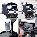 Universal Motorcycle Phone Mount With 5V 2A USB Charger for smartphones 5