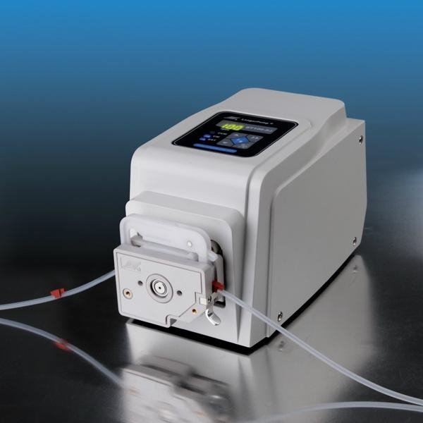 low flow rate peristaltic pump used in laboratorial applications