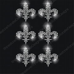 Hotfix FDL Rhinestone Transfer Iron On Motif