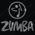 Zumba Symbo Rhinestone Heat Transfer