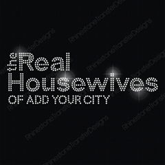 Customize The Real Housewives Hotfix Rhinestone Motif