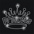 Princess Crown Hotfix Rhinestone Motif 1