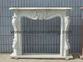 Marble fireplace surround,mantles