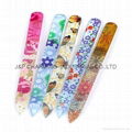  Durable Nail File Crystal Glass ,Glass nail file different color 3
