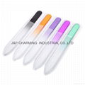  Durable Nail File Crystal Glass ,Glass nail file different color 4