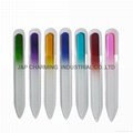  Durable Nail File Crystal Glass ,Glass nail file different color 5