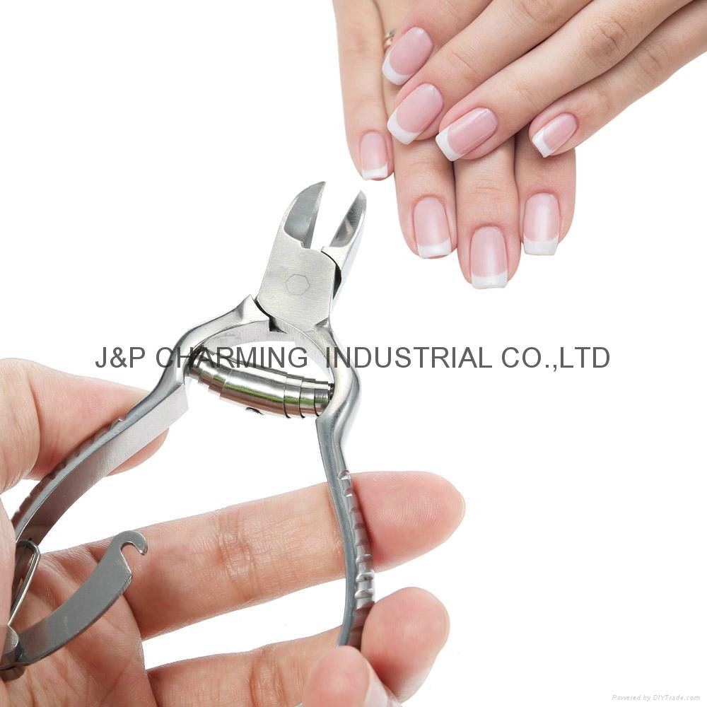 Professional Cuticle Cutter Stainless Steel  Ingrown Toenails Nipper 3