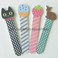 cute emery board,nail file with animal