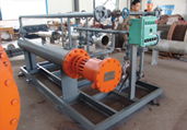 hot air generator for inside blow of hot dip galvanized pipe