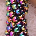Rainbow Magnetic Hematite beads 4