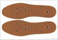 magnetic real leather insole 