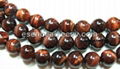 Red & Bule Tiger's Eye Beads