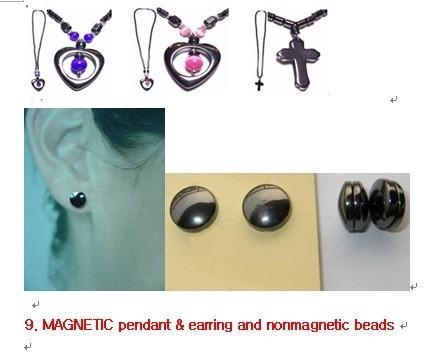 magnetic earring & pendant 