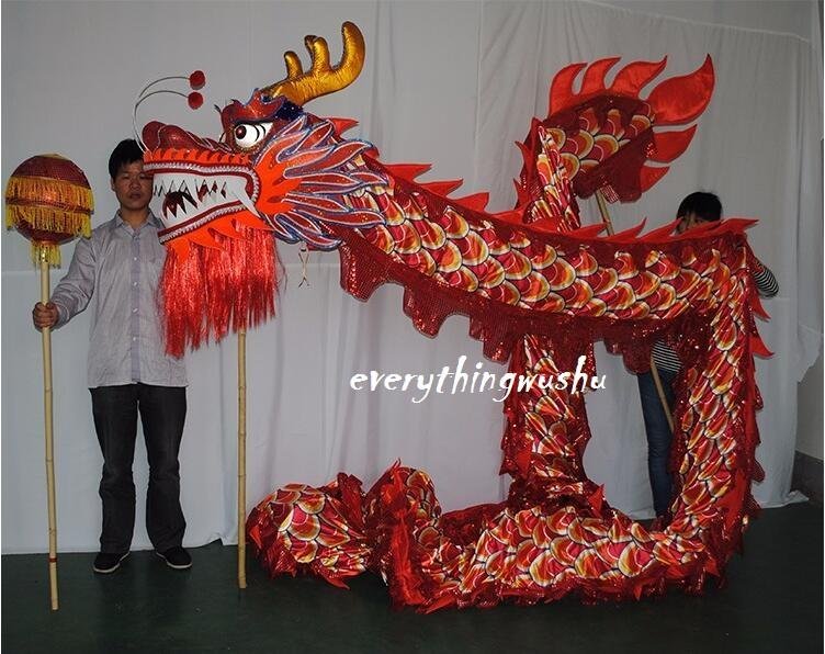 Dragon Dance Costume New Year Celebration Dance