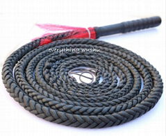 Genuine leather Wushu Whips Fitnesee