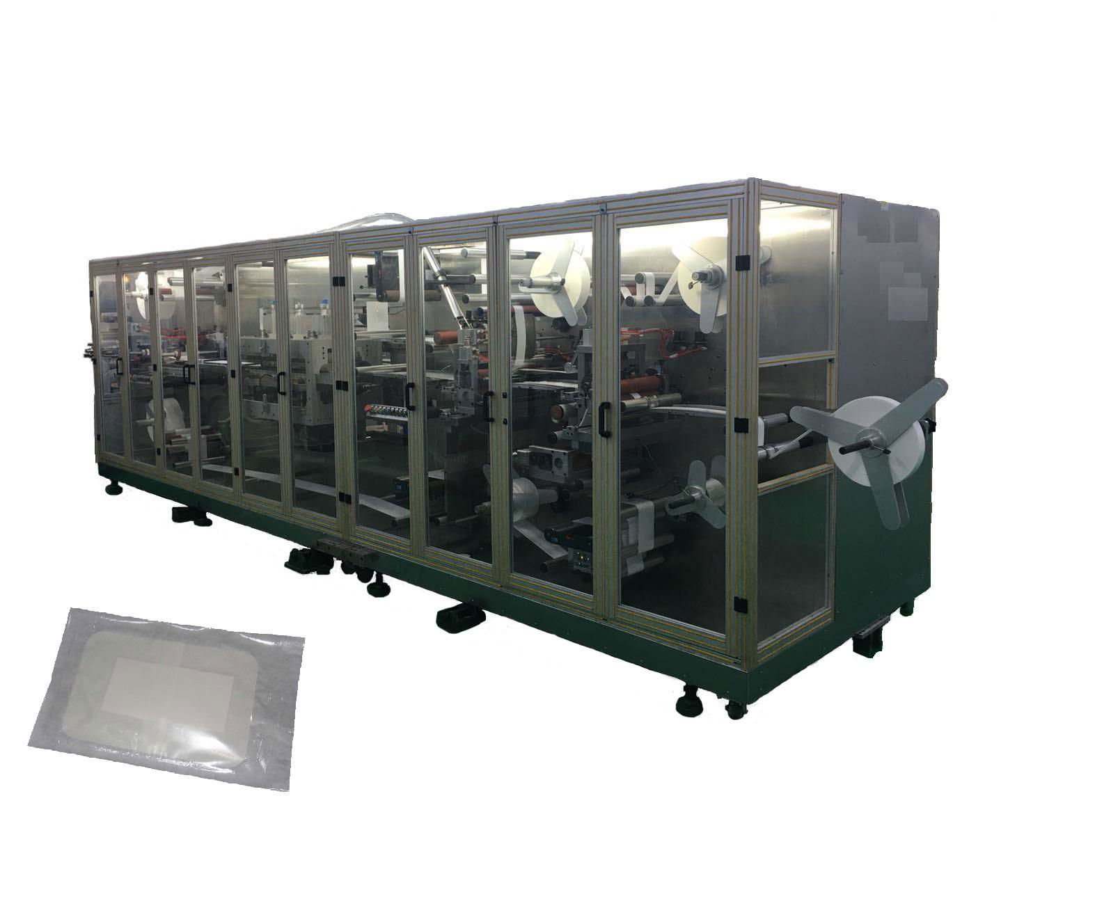 Wound pad dressing packing machine's picture