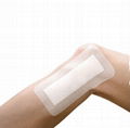 Machine produce wound pad dressing