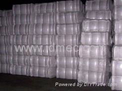 bleached cotton bale