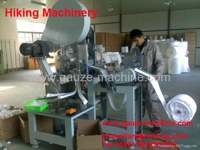 make-up cotton machine