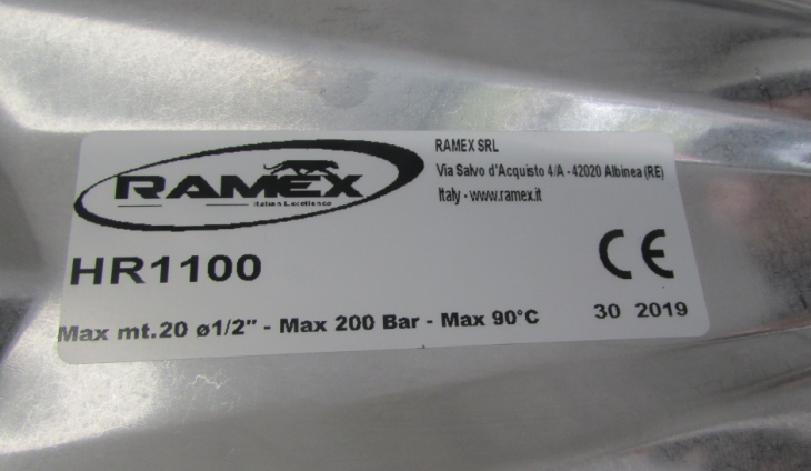 RAMEX卷盤AV3500 AISI 304加35米軟管