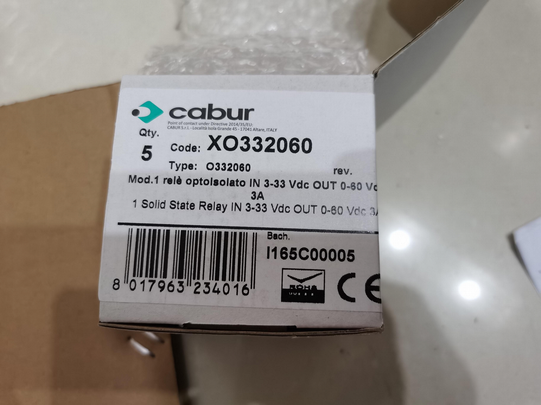 CABUR模擬信號轉換器XCAPIPO3 2