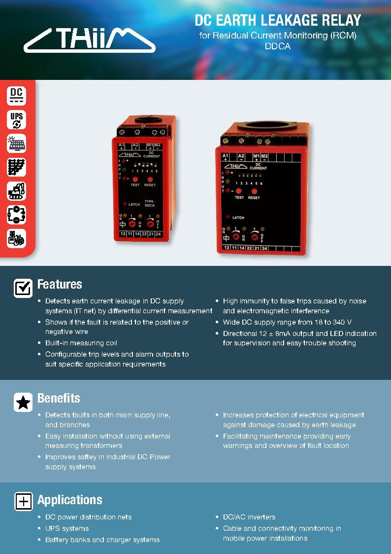 代理丹麥THIIM變送器THIIM繼電器THIIM接觸器 3