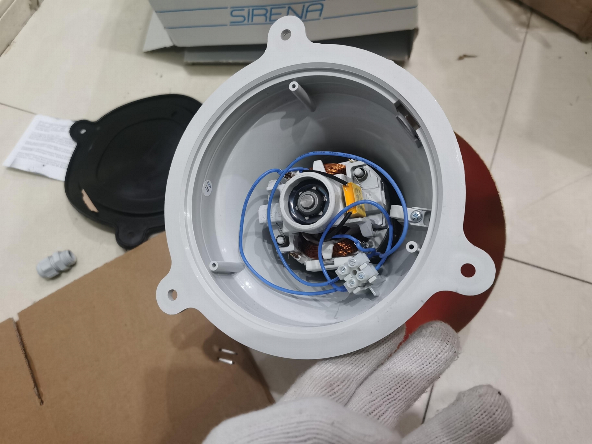 SIRENA指示燈SUPERCELEREST V240DAC GY訂貨號42105 4