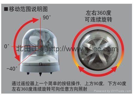 全方位遥控探照灯 2