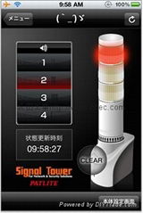 Network Monitoring Warning Light Remote w/IPhone