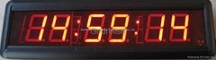 led clock with battery