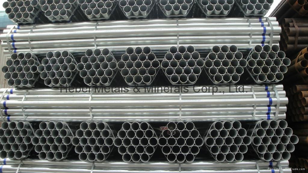 Hot Dip Galvanized Steel Pipes