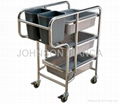 F & B Service Stainless Steel Trolley (Three layers) 2