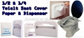 1/2 Fold Toilet Seat Cover Paper Dispenser 5