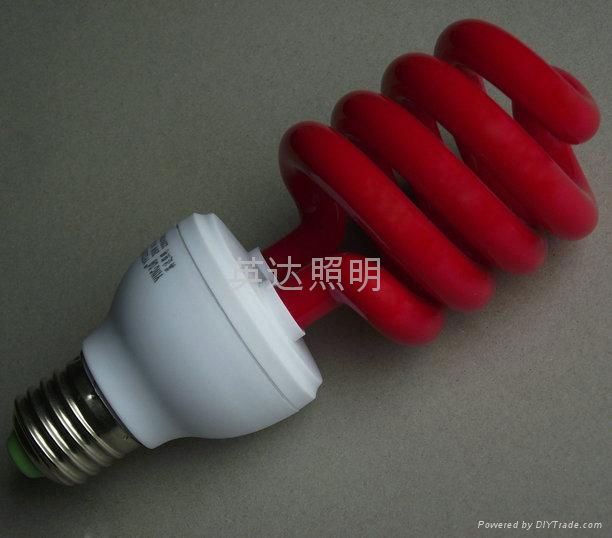 Color energy saving lamp