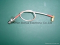 TNC female straight bulkhead to SMA male right agnle with 50-1000mm RG316 cable