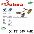 SMA female right angle to SMA male right angle with 200mm length RG316B cable 1