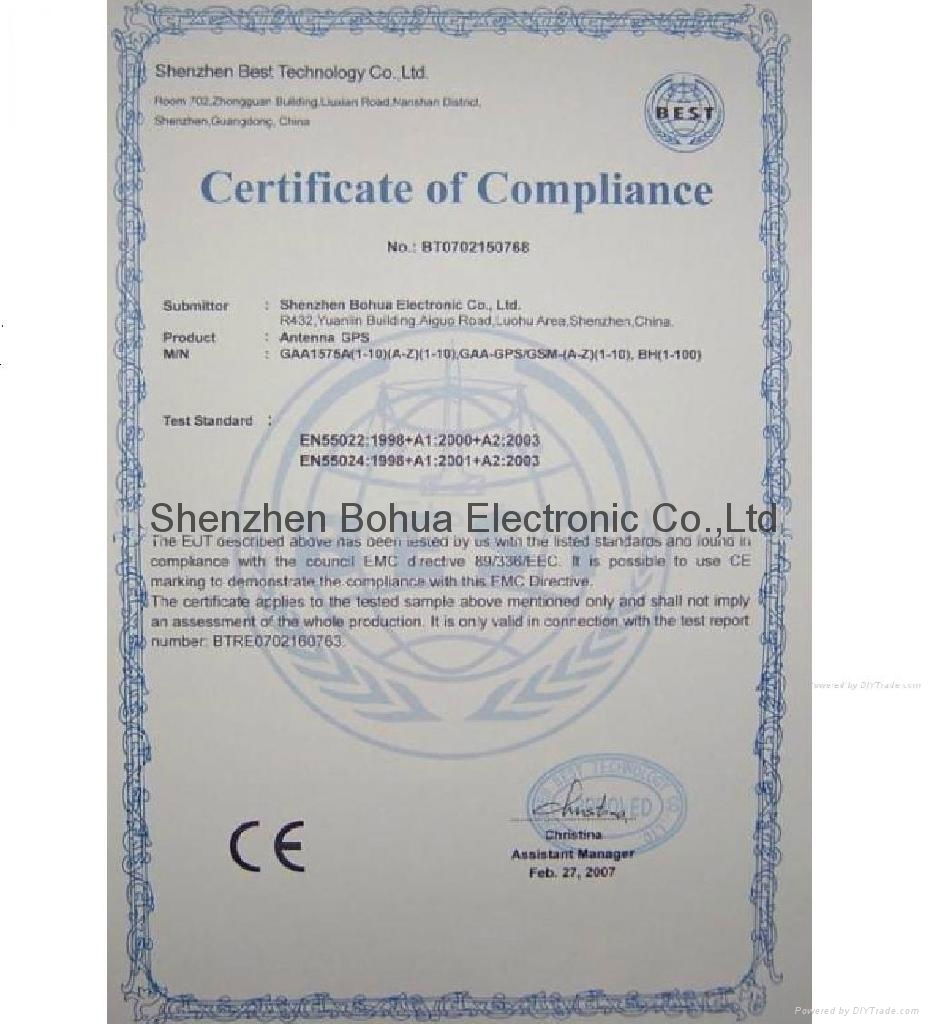 CE Certification