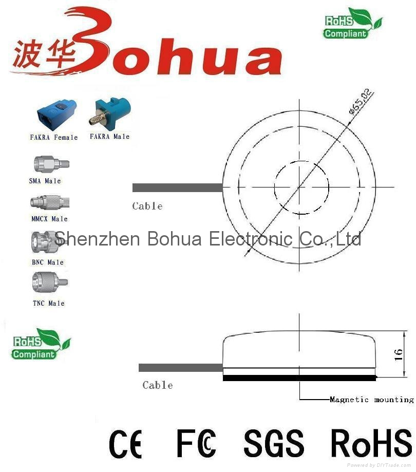 GSM-BH016(GSM magnetic antenna) 2