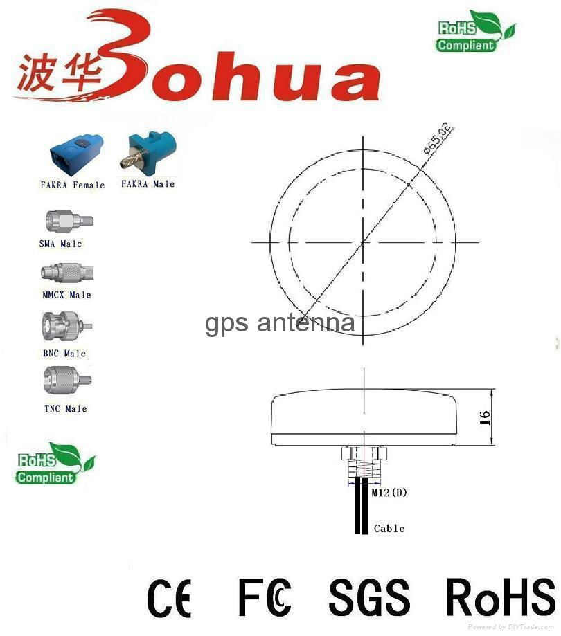 2.4G screw mount antenna(WIFI-BH016-1) 2