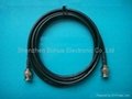 BNC male to BNC male with 200mm RG58 cable