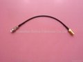 FME female  bulkhead to SMB female straight with 150mm length RG174 cable