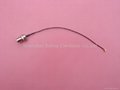 FME male straight bulkhead to U.FL with 150mm length 1.13mm(D) cable