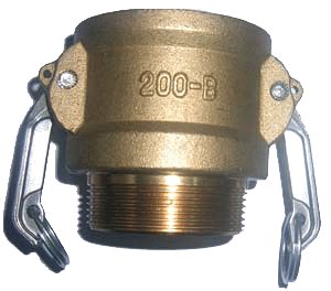 Brass cam and groove coupling part B