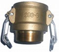 Brass cam and groove coupling part B