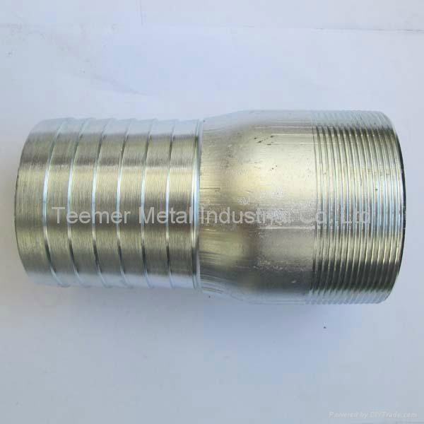 galvanized carbon steel king combination nipples 5